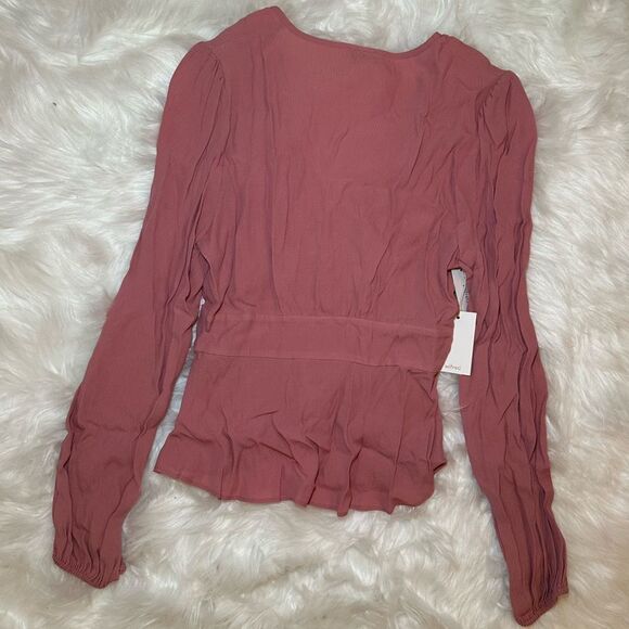 NWT Aritzia Wilfred Prairie Blouse - Picture 2 of 5